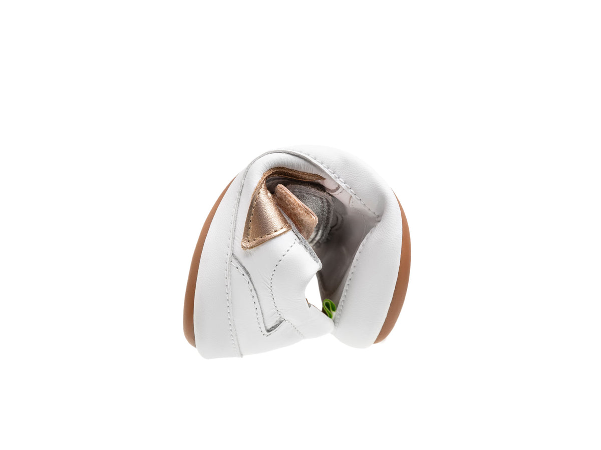 Ténis Landy White/Rose Gold - Tip Toey Joey