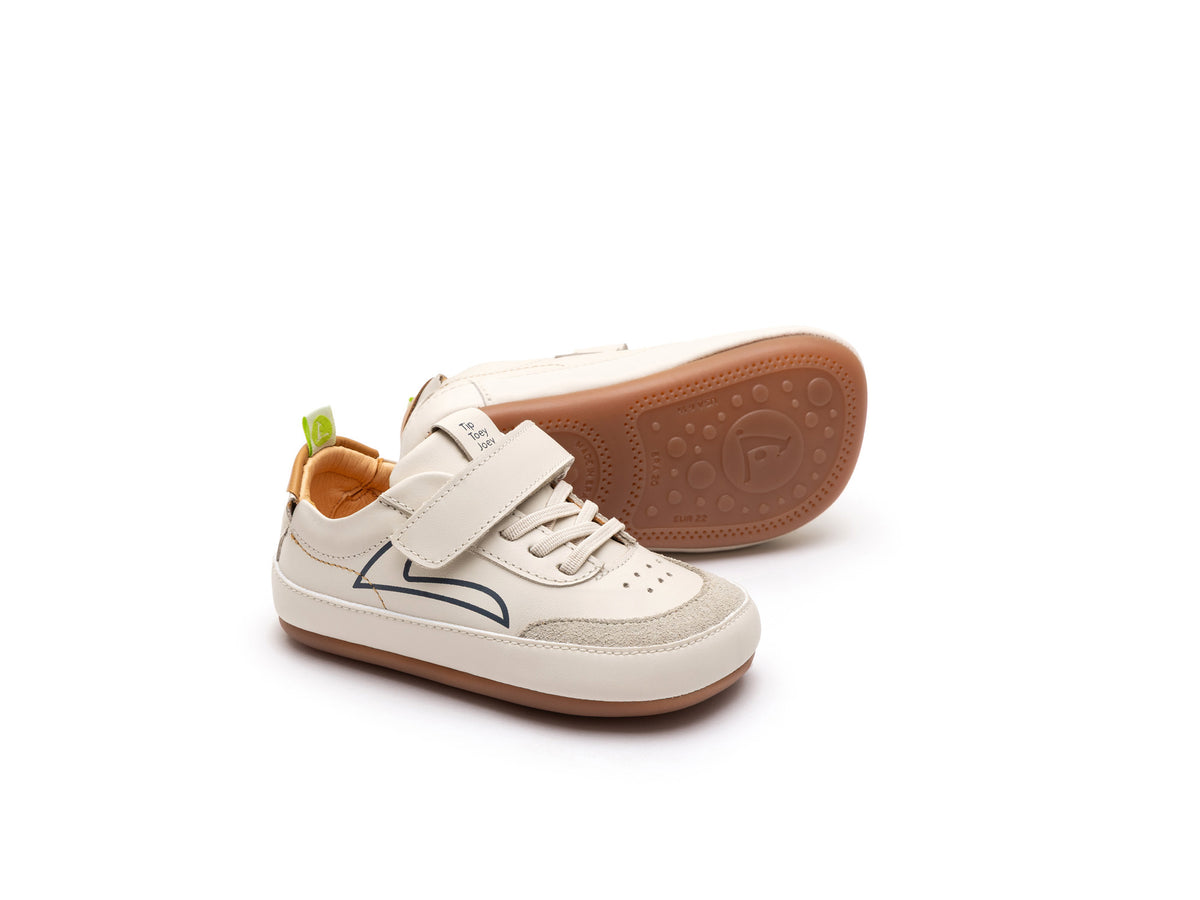 Ténis Outline Tapioca/Ivory Suede - Tip Toey Joey