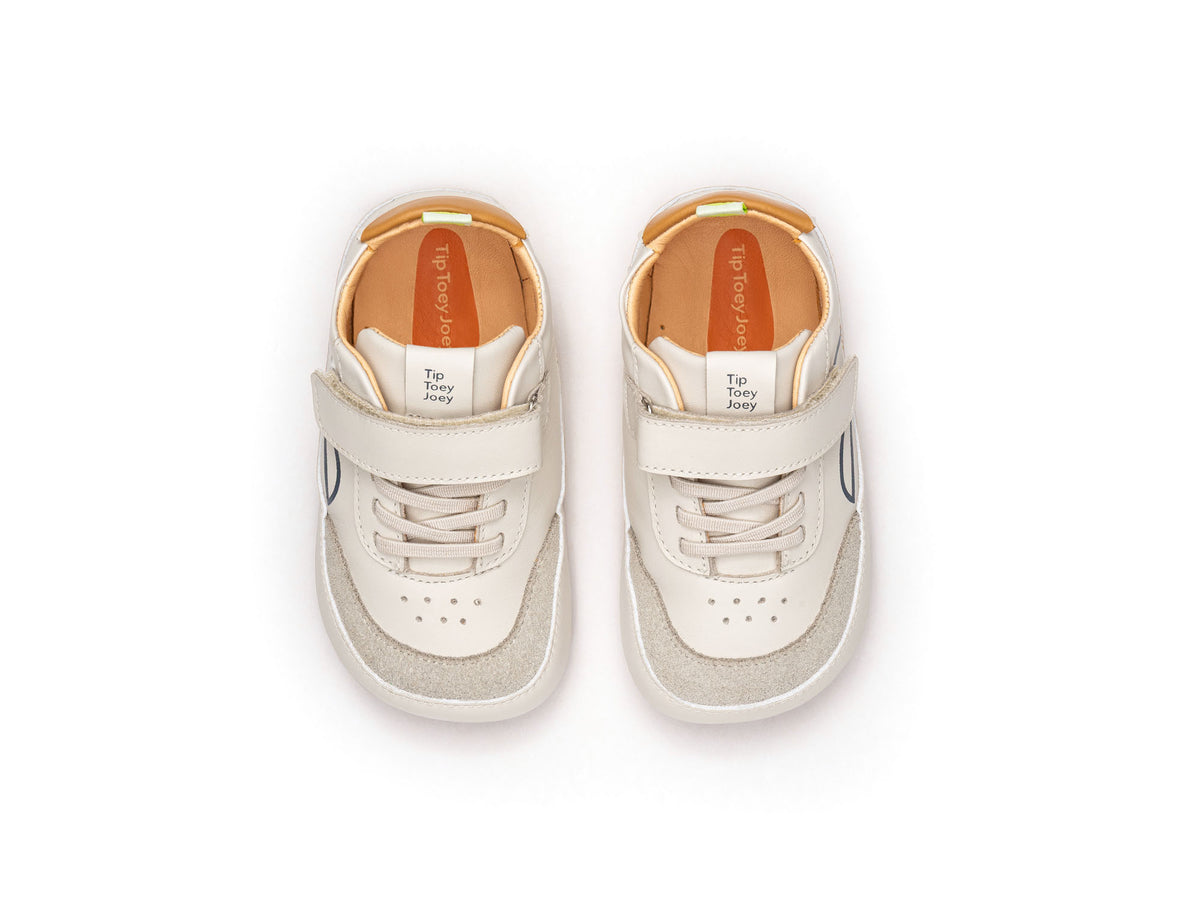 Ténis Outline Tapioca/Ivory Suede - Tip Toey Joey