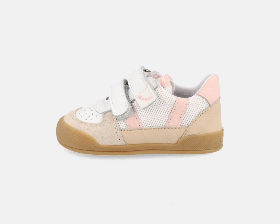 Ténis Bahamas Branco/Rosa - Blanditos