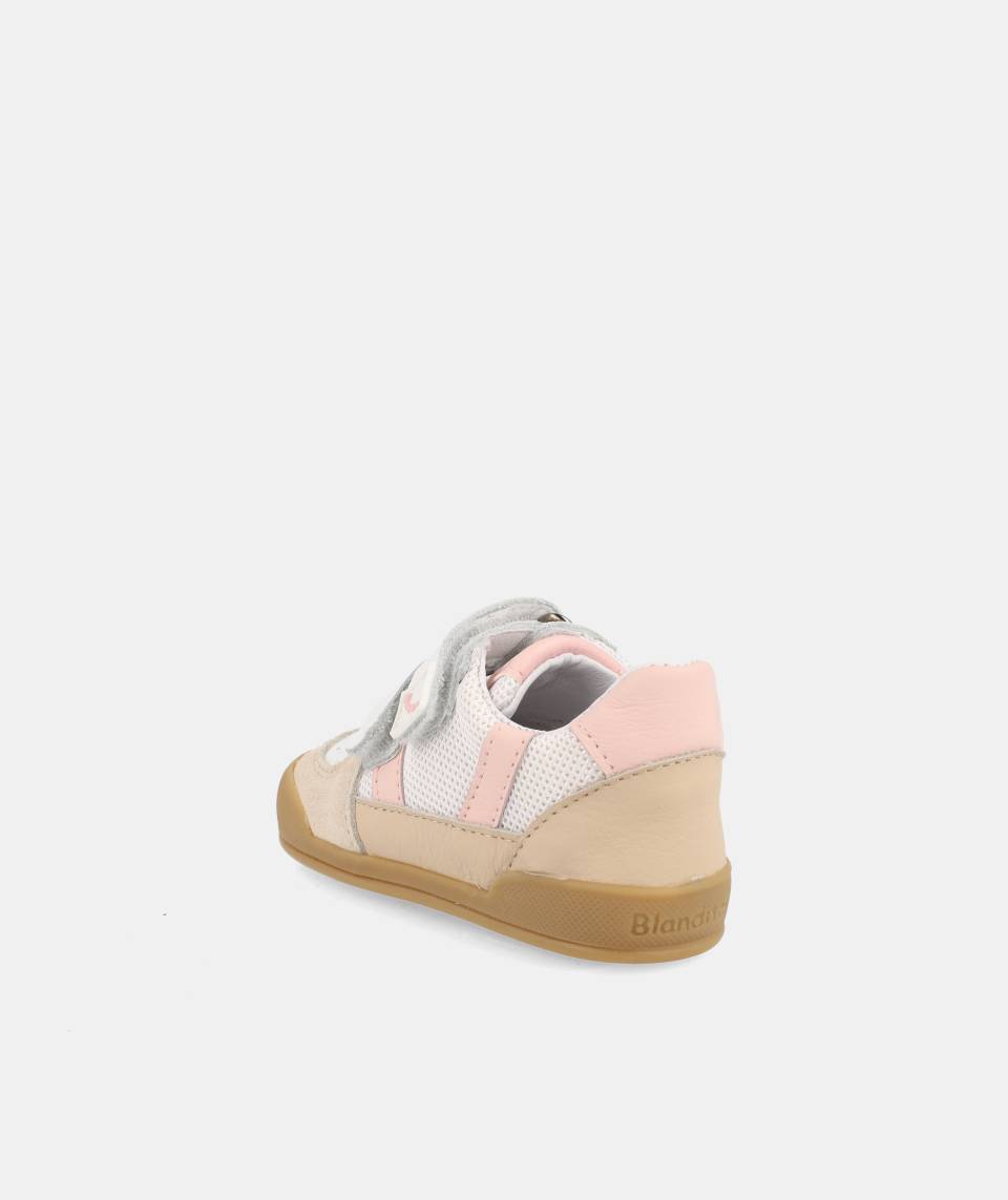 Ténis Bahamas Branco/Rosa - Blanditos