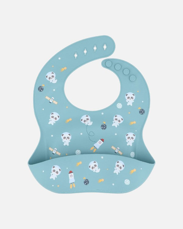 Babete de Silicone Pandas in Space - Tutete