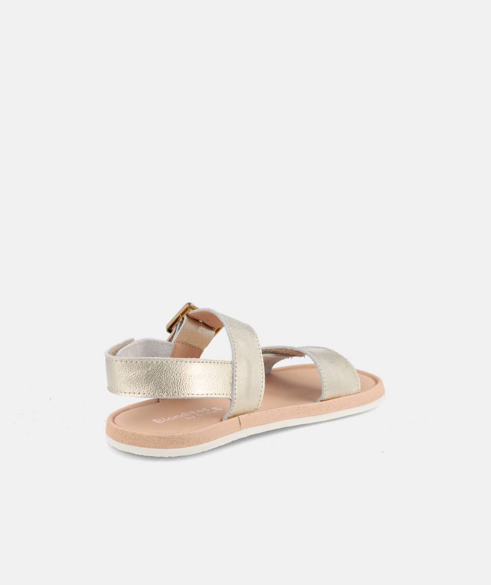 Sandálias Capri Champagne (Adulto) - Blanditos