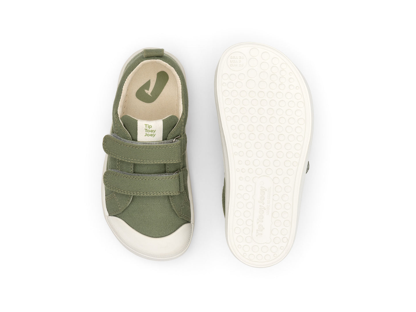Ténis Ramp Green Pistache (Lona Vegan) - Tip Toey Joey