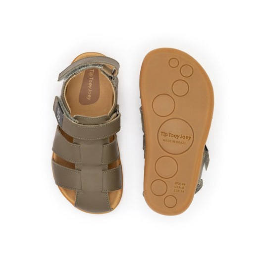 Sandálias Sand Mineral Green (Run&Play) - Tip Toey Joey