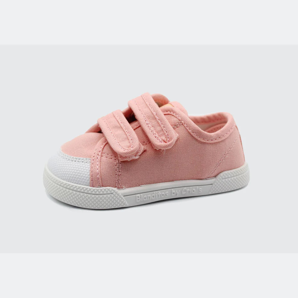 Ténis de Lona Coco Rosa - Blanditos