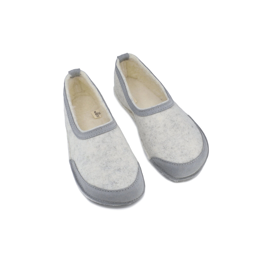 Pantufas White Barefoot Adulto - Omaking