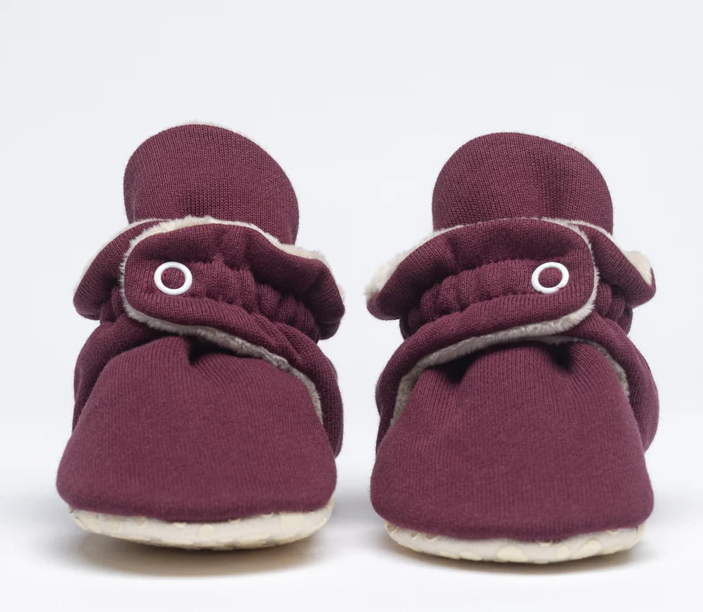 Baby Booties Fluffy Cherry Pie (Inverno) - Zás Trás for Babies