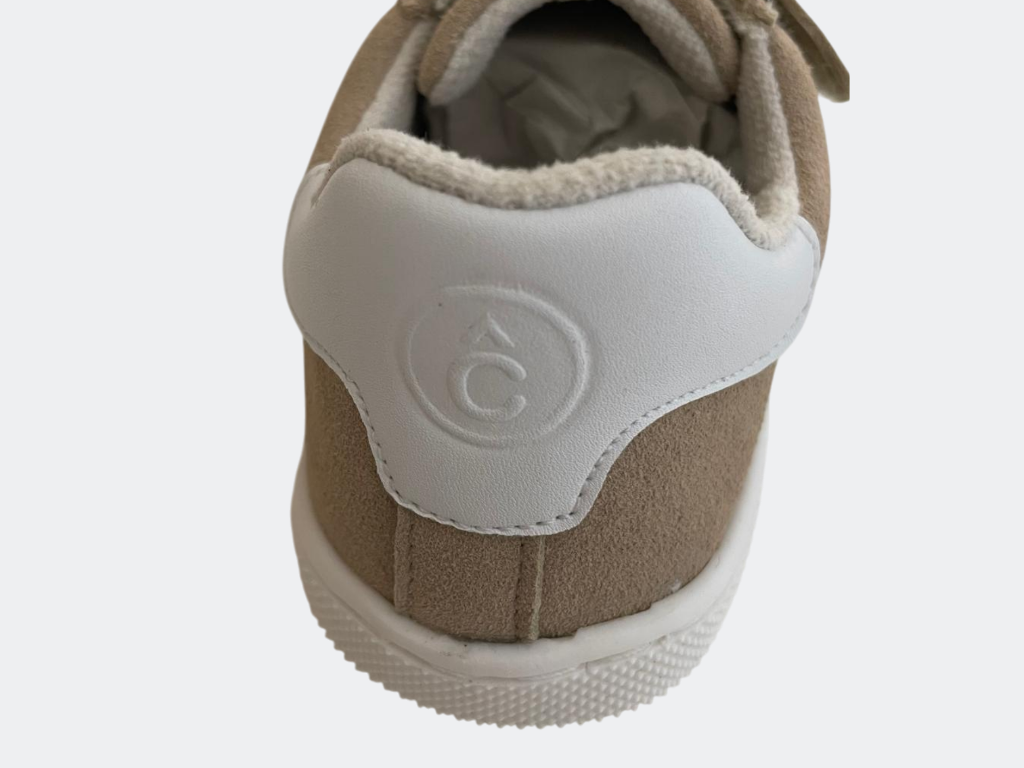 Ténis Cow Suede Piedra White - Coqueflex