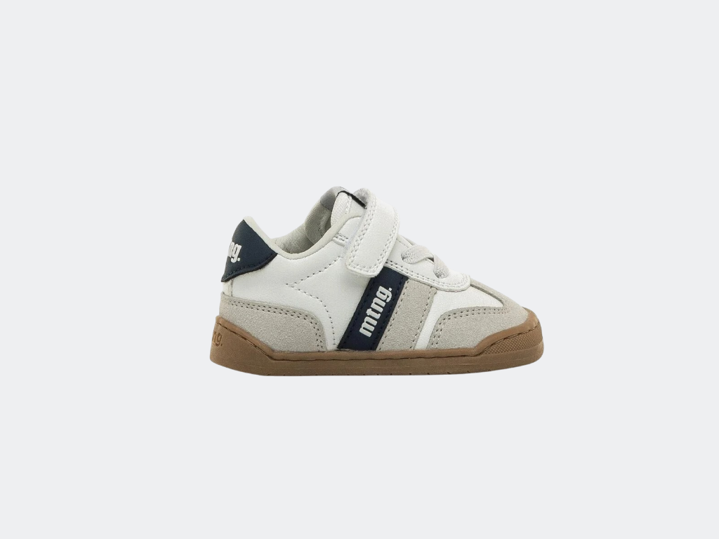 Ténis Free Baby Azul e Cinza - Mustang