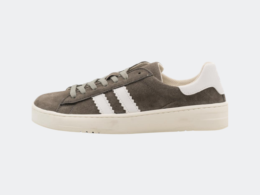 Ténis Suede Micropele Gris/White (Adulto) - Coqueflex