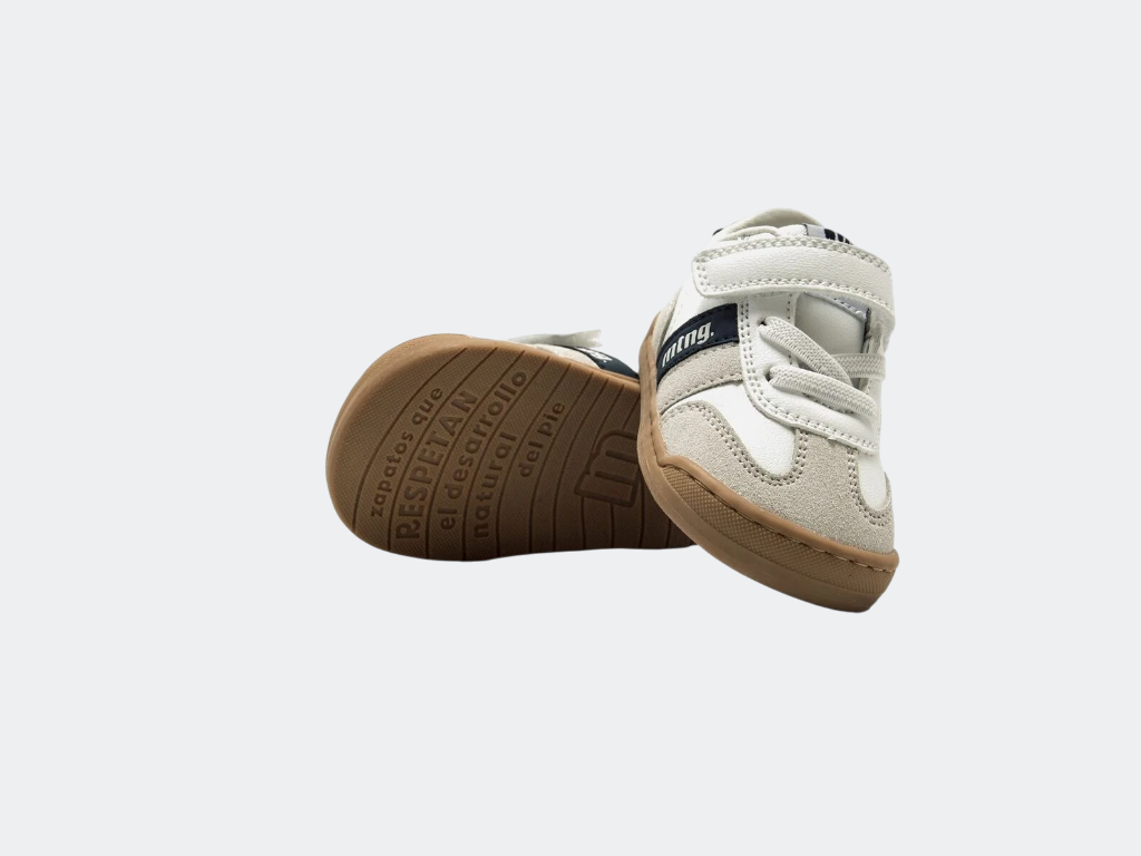 Ténis Free Baby Azul e Cinza - Mustang