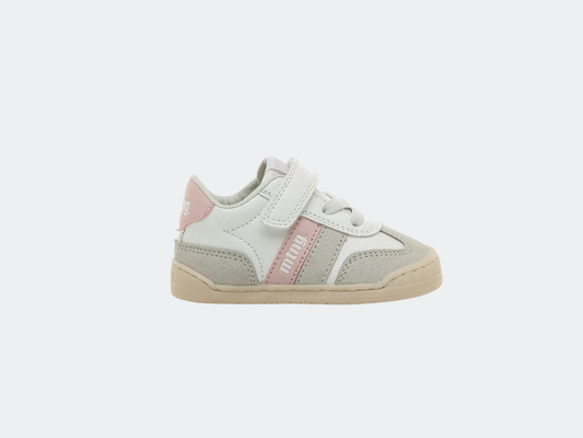 Ténis Free Baby Rosa e Cinza - Mustang