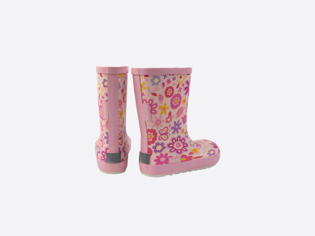 Galochas Wellie Fuchsia Flowers  - Koel