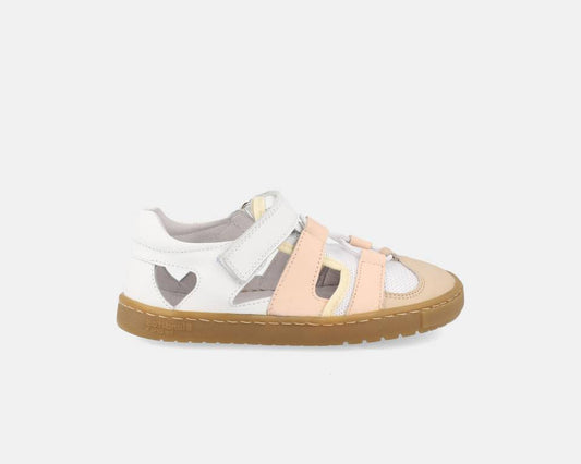 Sandálias Jamaica Branco/Rosa - Blanditos