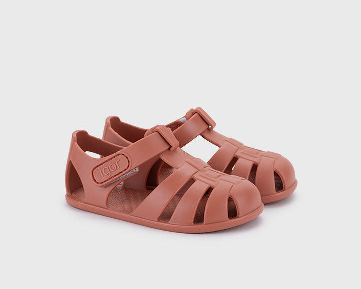 Sandálias Barefoot Nemo Terracota - Igor