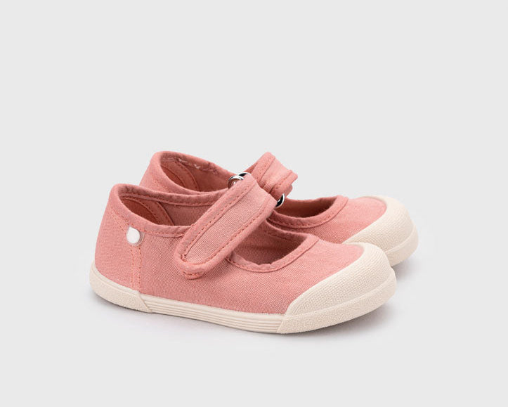 Sapato de Lona Mercedes Nuevo Rosa - Igor