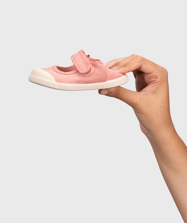 Sapato de Lona Mercedes Nuevo Rosa - Igor