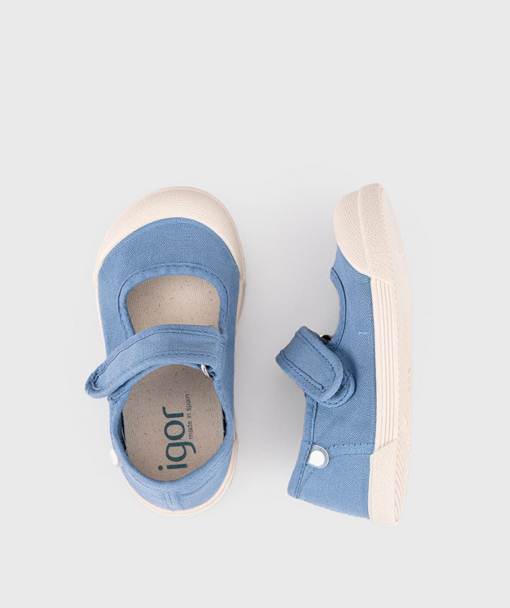 Sapato de Lona Mercedes Denim - Igor