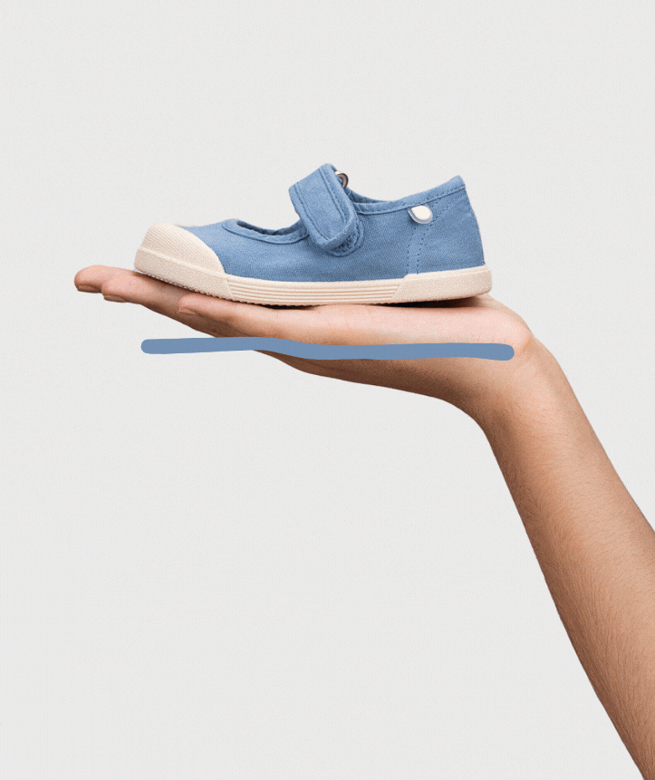 Sapato de Lona Mercedes Denim - Igor