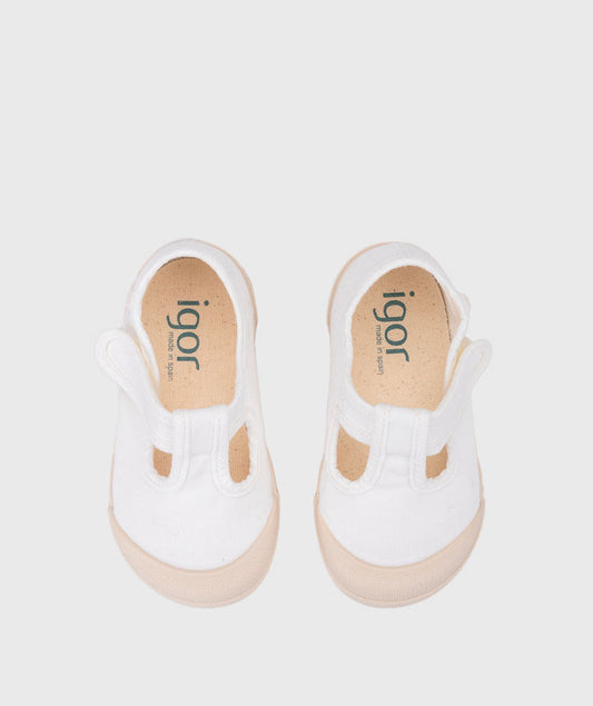 Sapato de Lona Pepito Branco - Igor