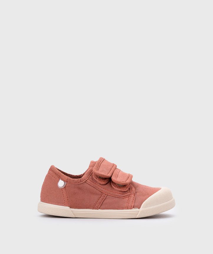 Ténis de Lona Velcro Terracota - Igor