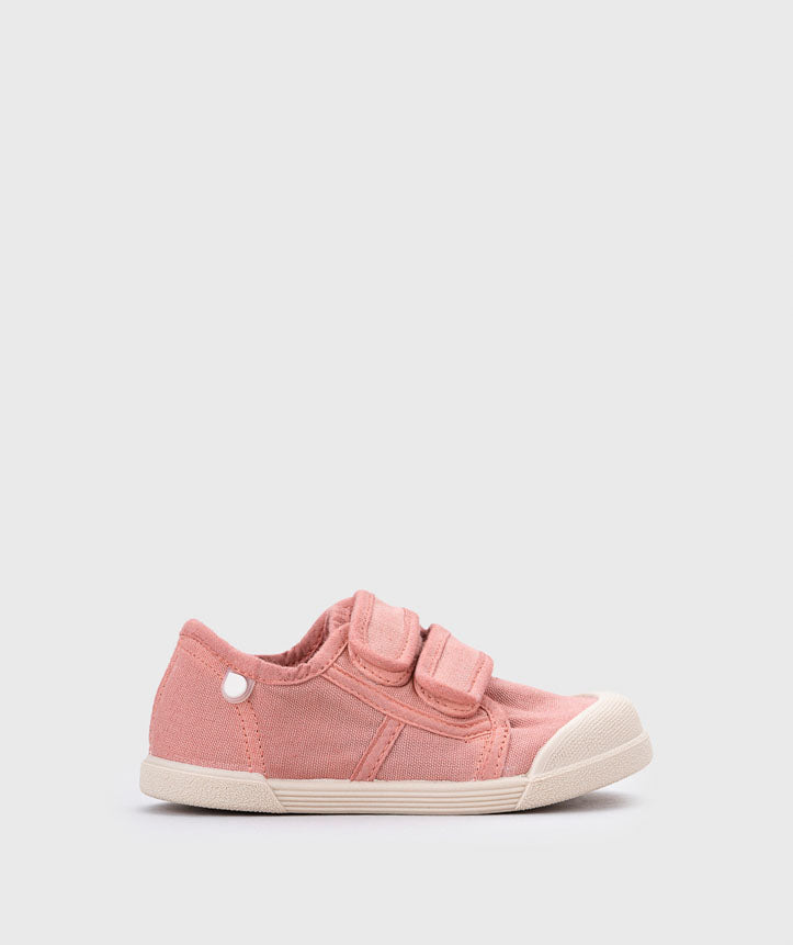 Ténis de Lona Velcro Rosa - Igor