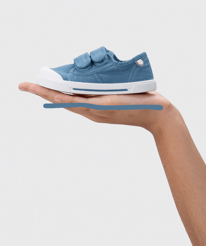 Ténis Canvas de Lona Velcro Jeans - Igor