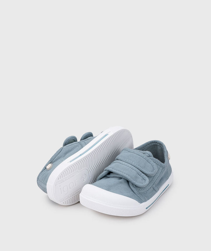 Ténis Canvas de Lona Velcro Oceano - Igor