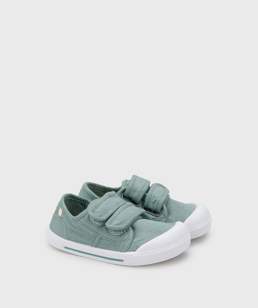Ténis Canvas de Lona Velcro Matcha - Igor