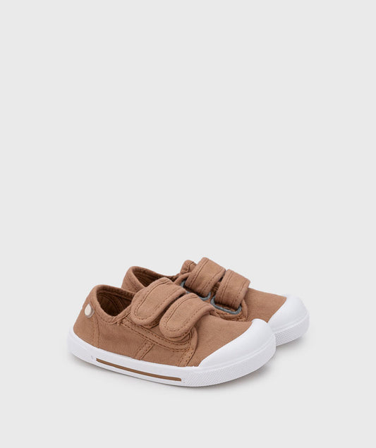 Ténis Canvas de Lona Velcro Canela - Igor