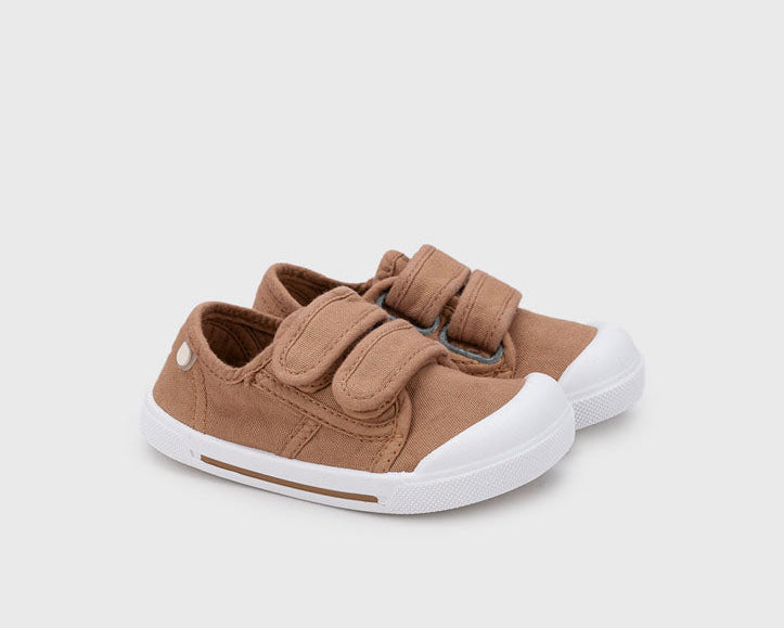 Ténis Canvas de Lona Velcro Canela - Igor