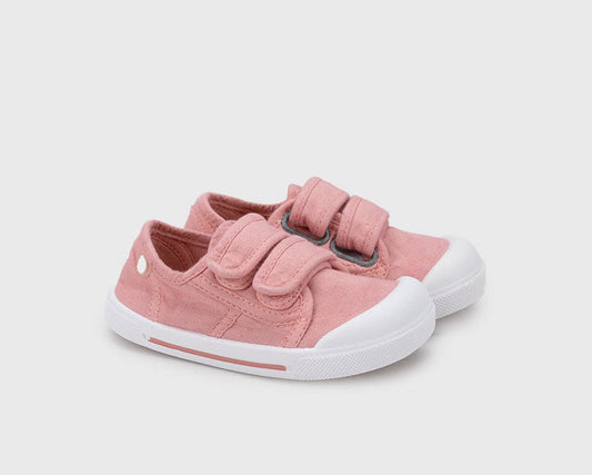 Ténis Canvas de Lona Velcro Rosa - Igor