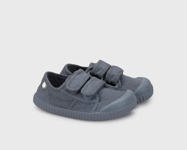 Ténis de Lona Velcro Berri BRF Azul - Igor