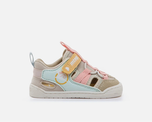 Sandálias Free Baby Desportivas Aquamarine  - Mustang