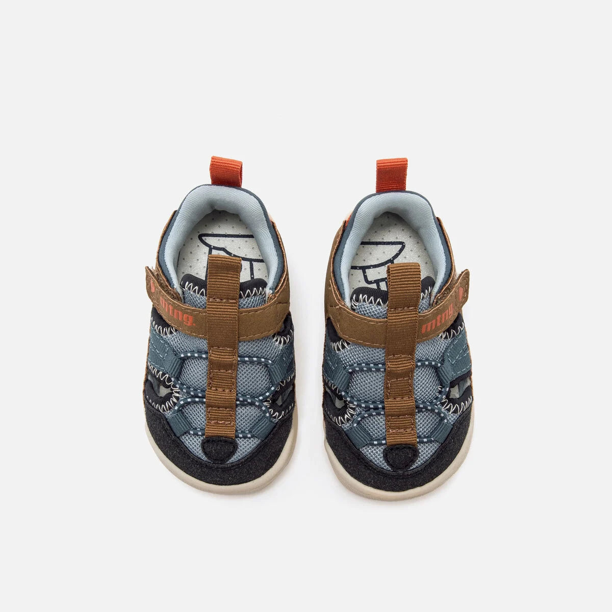 Sandálias Free Baby Desportivas Navy  - Mustang