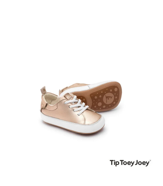 Ténis Snuggle Metalic Salmon - Tip Toey Joey