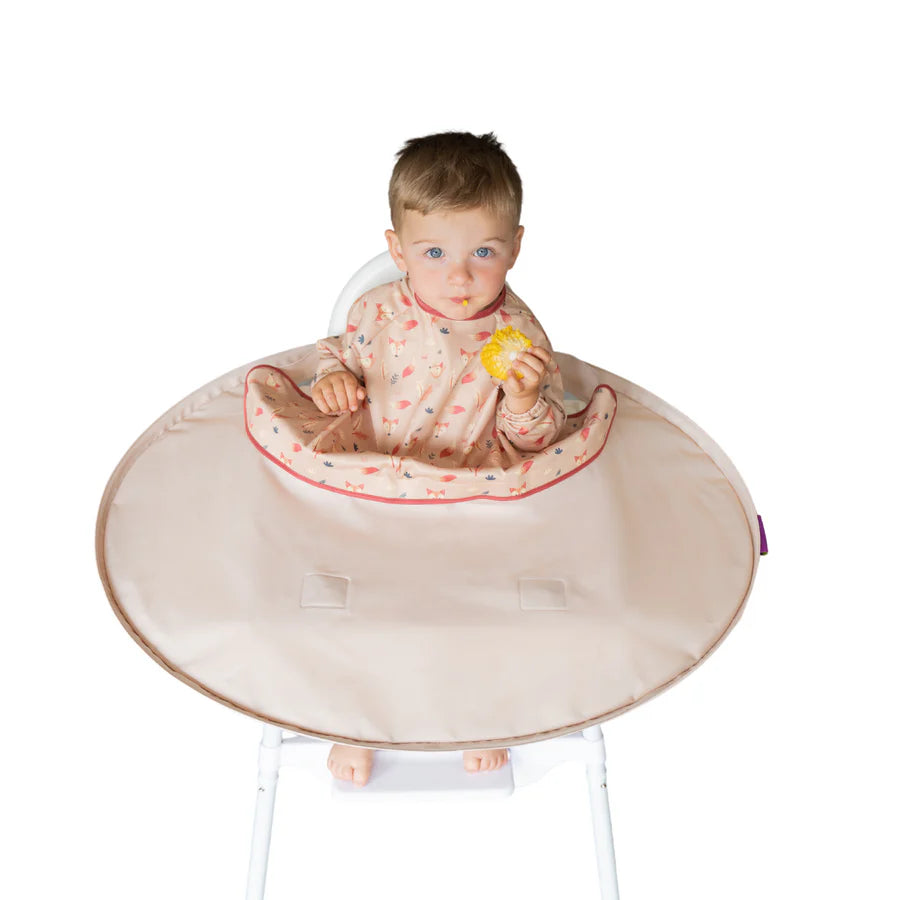 Tidy Tot - Kit Tabuleiro com Babete - Sand