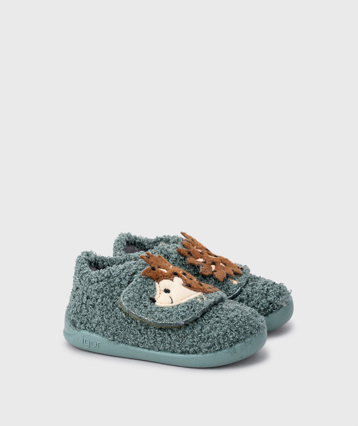 Pantufas Homie Ouriço Verde - Igor