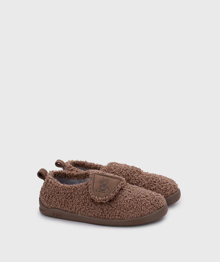 Pantufas Junior Rizo Marron - Igor