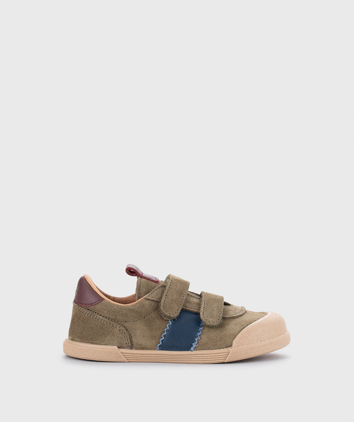 Ténis Tennis Bicolor Kaki - Igor