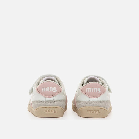 Ténis Free Baby Rosa e Cinza - Mustang