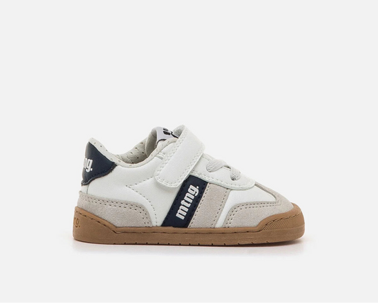 Ténis Free Baby Azul e Cinza - Mustang