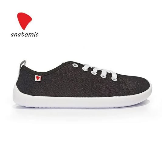 Ténis Adulto Natural Canvas Preto - Anatomic