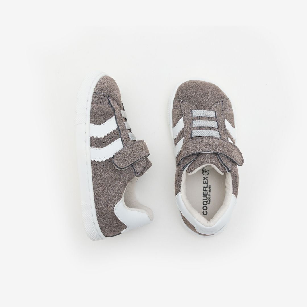 Ténis Roler Suede Gris/White - Coqueflex