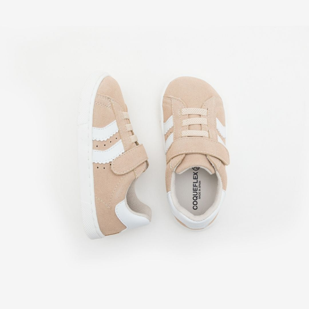 Ténis Cow Suede Piedra White - Coqueflex