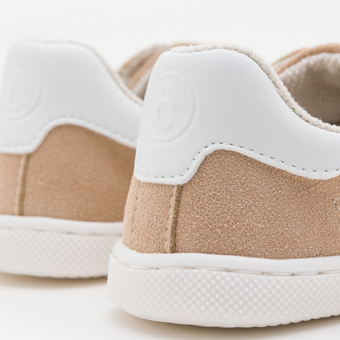 Ténis Cow Suede Piedra White - Coqueflex