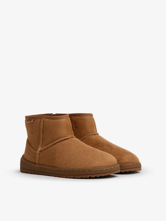 Botas Free Alaska Nuez Tan (Criança) - Mustang