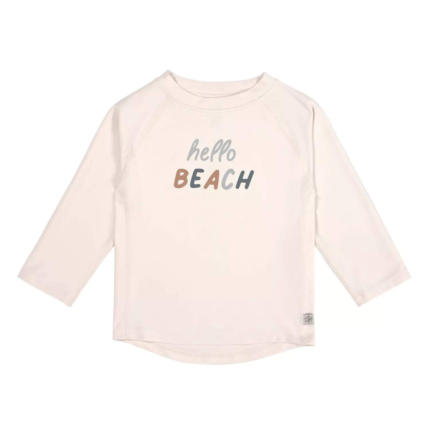 Camisola de Praia Hello Beach Bege (Manga Comprida) - Lässig
