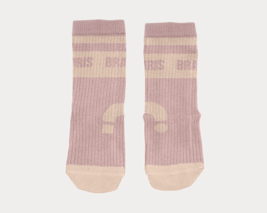 Meias Longas Striped Malva (Mini)- Muris